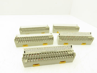 Yoshida PS7DS-37V3A Terminal Block 37-Pin 125V 1A Lot of 5