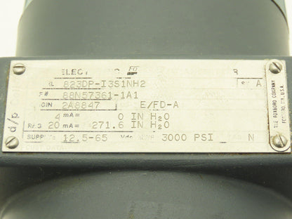Foxboro 823DP-I3S1NH2 Electronic Pressure Transmitter 4-20mA = 271.6"H2O