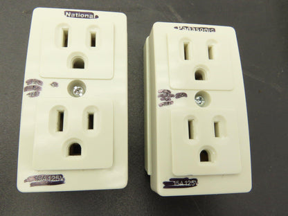National WK3004 Outlet Receptacle 125V 15A Lot of 10