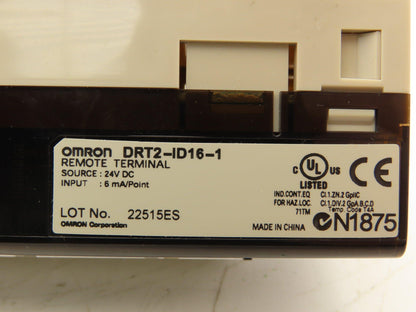 Omron DRT2-ID16-1 Remote Terminal PLC Input Module