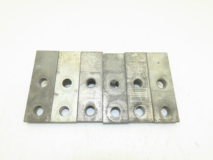 Burndy KAGU-2N Electrical Terminal Lug 600MCM 2AWG Range Connector Lot of 6