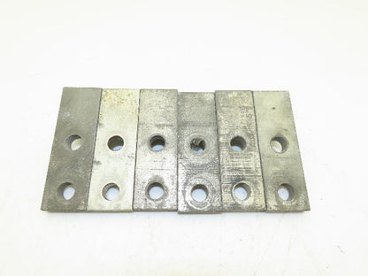 Burndy KAGU-2N Electrical Terminal Lug 600MCM 2AWG Range Connector Lot of 6