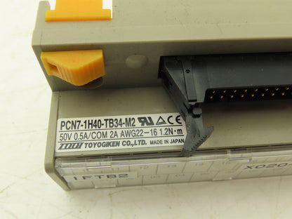 Toyogiken PCN7-1H40-TB34-M2 Terminal Block 34/40-Pin 50V 0.5A