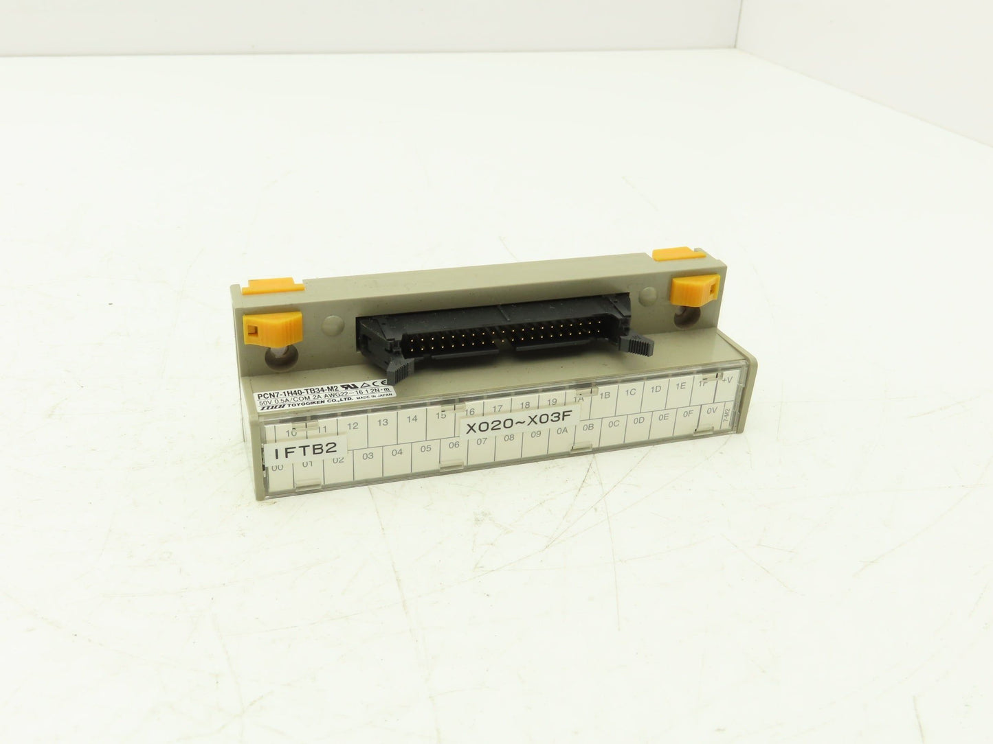 Toyogiken PCN7-1H40-TB34-M2 Terminal Block 34/40-Pin 50V 0.5A