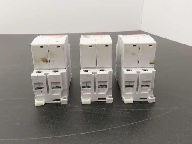 Fuji Electric CP30FM-2P001 Circuit Breakers 250VAC 125VDC 1A 2-Pole Lot of 3