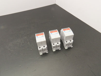 Fuji Electric CP30FM-2P003 Circuit Breakers 250VAC 125VDC 3A 2-Pole Lot of 3