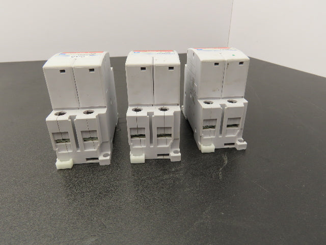 Fuji Electric CP30FM-2P002 Circuit Breakers 250VAC 2A 2-Pole Lot of 3