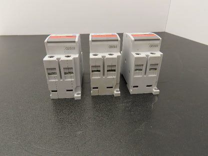Fuji Electric CP30FM-2P002 Circuit Breakers 250VAC 2A 2-Pole Lot of 3