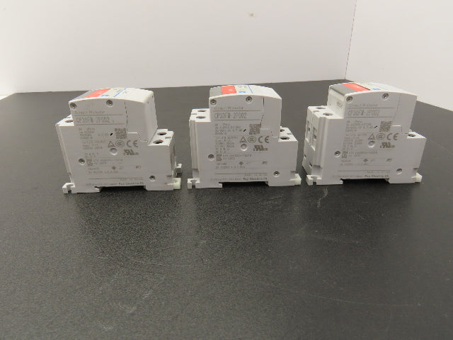 Fuji Electric CP30FM-2P002 Circuit Breakers 250VAC 2A 2-Pole Lot of 3