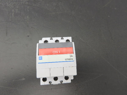 Fuji Electric CP30FM-3P003 Circuit Breakers 250VAC 3A 3-Pole