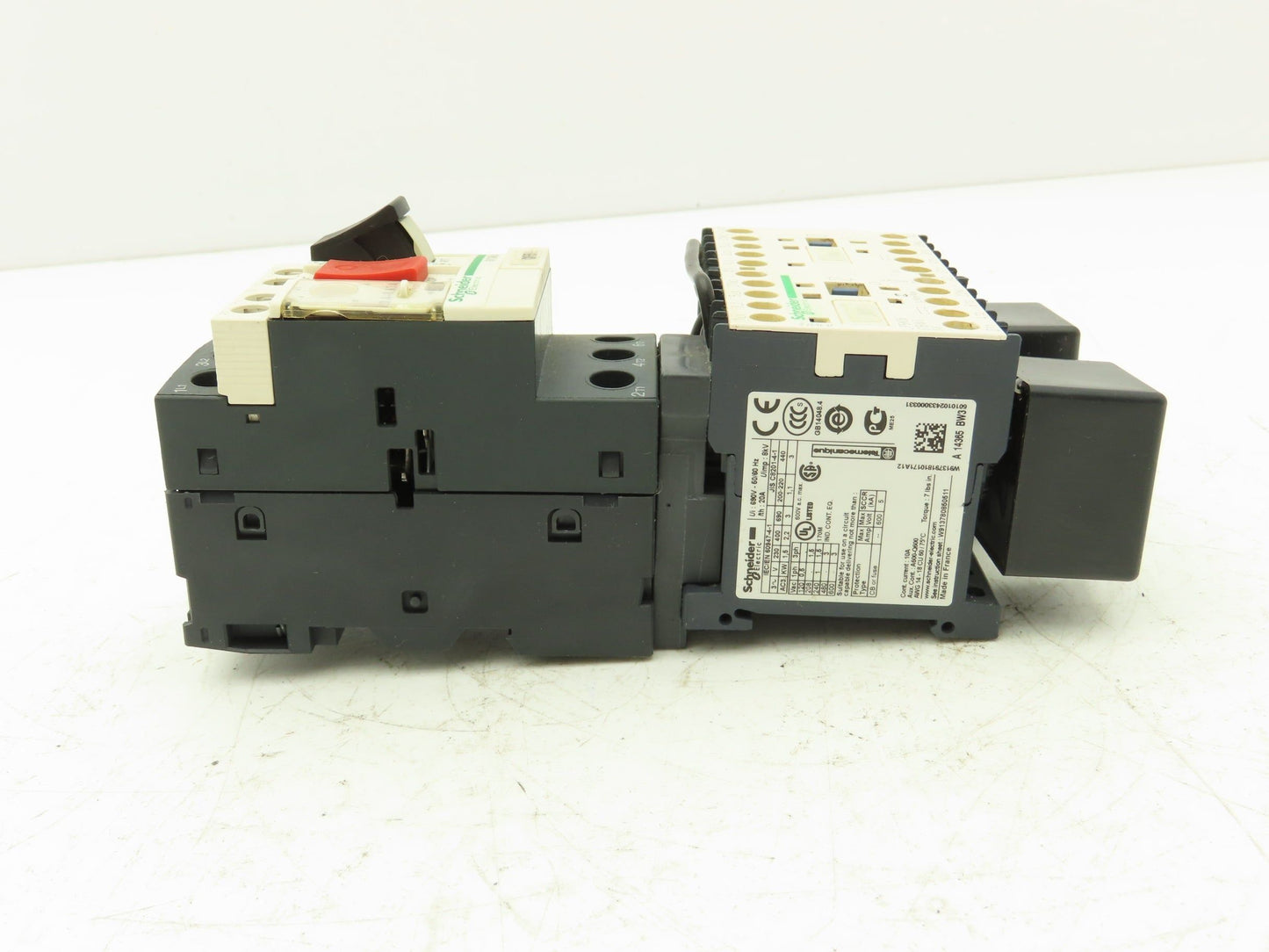 Schneider Electric LP5K0601BW3 Reversing Contactor 600V 3Ph 0.4-0.63A Coil 24VDC