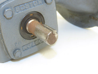 Boston Gear F710-5-B5-G Worm Gearbox 5:1 Reducer.69Hp 350rpm 56C LH Output