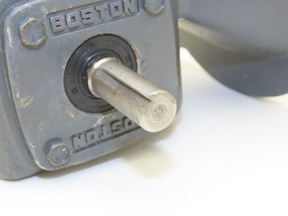 Boston Gear F710-50-B5-G Worm Gearbox 50:1 Reducer 0.15Hp 35rpm 56C LH Output