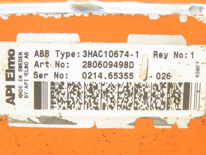 ABB Robotics/Elmo 3HAC 10674-1 AC Servo Motor with Encoder TS2640N141E172