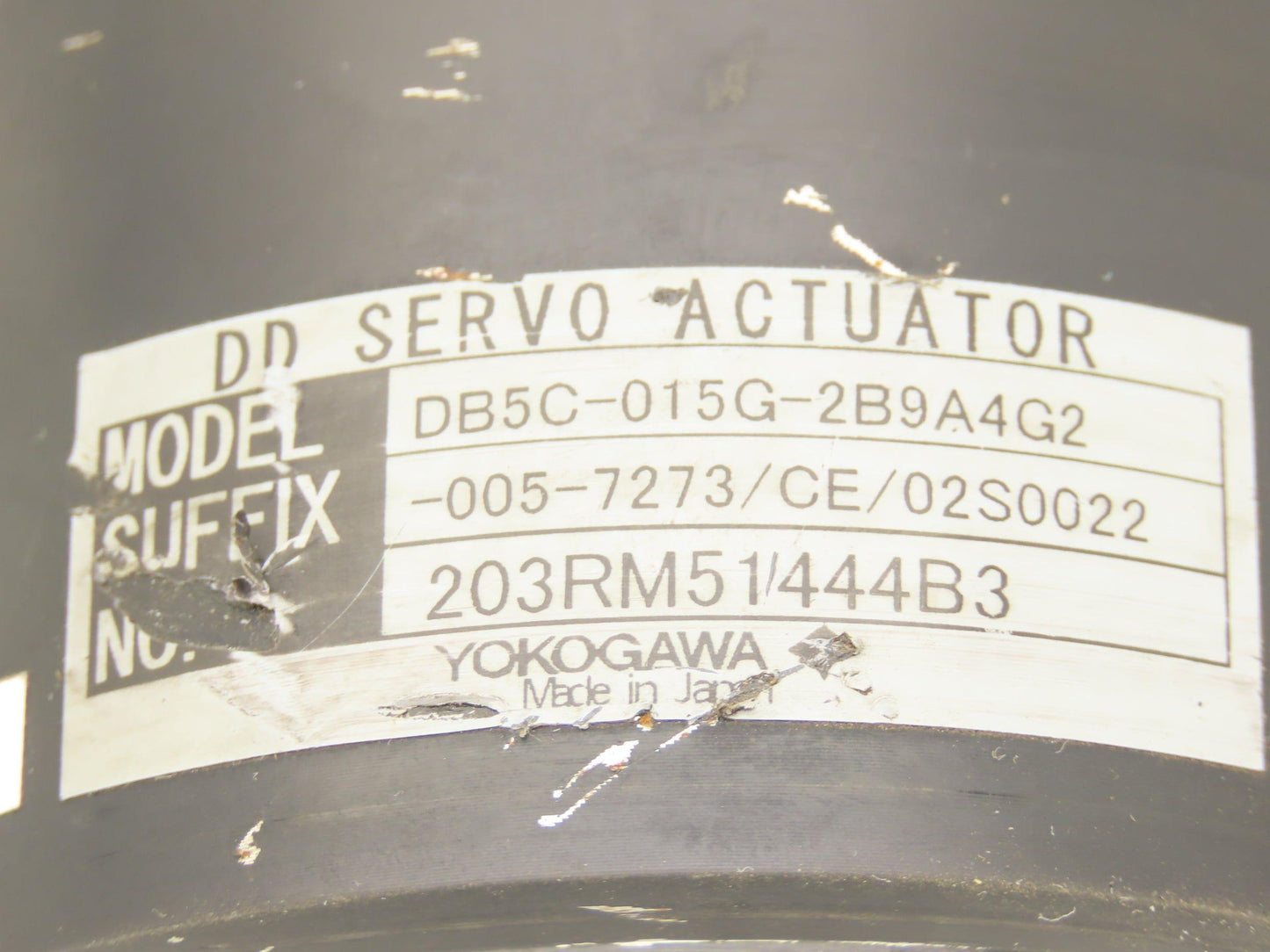 Yokogawa DB5C DD Servo Linear Actuator