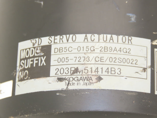Yokogawa DB5C DD Servo Linear Actuator