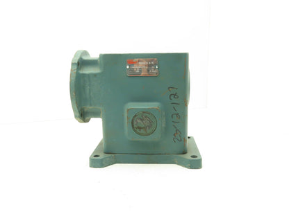 Dodge Tigear Q262B030M140K1 Worm Gearbox 30:1 Reducer 58rpm 1.3Hp 140TC LH