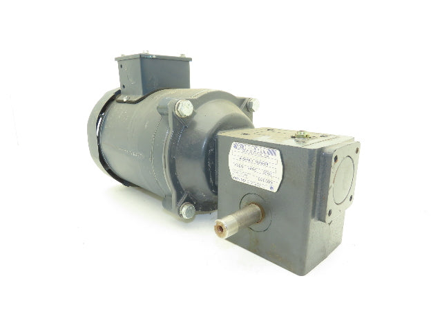 Leeson 101767.00 Gearmotor .25Hp 230/460V 3PH 56C 50:1 Hub City Reducer 35rpm RH