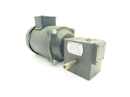 Leeson 101767.00 Gearmotor .25Hp 230/460V 3PH 56C 50:1 Hub City Reducer 35rpm RH