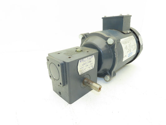 Leeson 101767.00 Gearmotor .25Hp 230/460V 3PH 56C 50:1 Hub City Reducer 35rpm LH