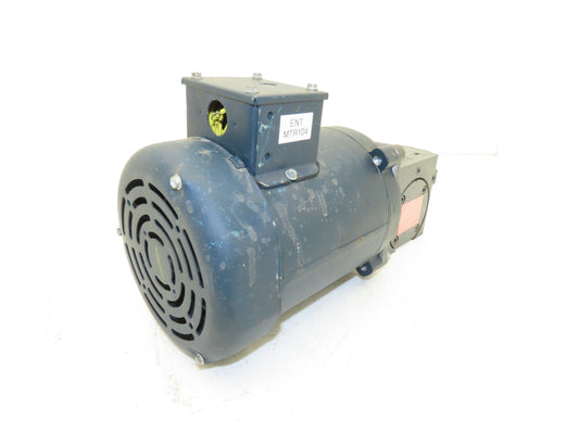 Leeson 101767.00 Gearmotor .25Hp 230/460V 3PH 56C 50:1 Hub City Reducer 35rpm LH