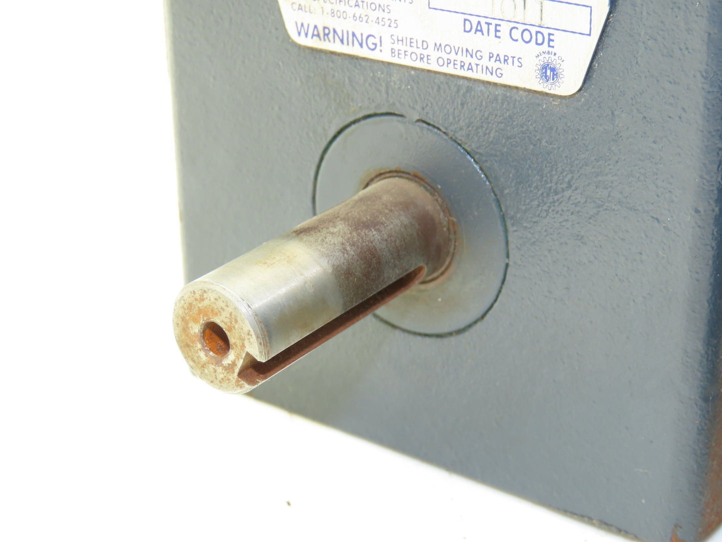 Leeson 101767.00 Gearmotor .25Hp 230/460V 3PH 56C 50:1 Hub City Reducer 35rpm LH