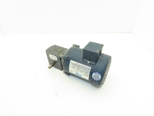 Leeson 101767.00 Gearmotor .25Hp 230/460V 3PH 56C 50:1 Hub City Reducer 35rpm LH