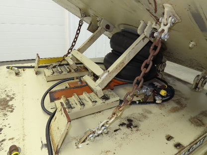 Airfloat Pneumatic Lift Tilt Table Tote Tipper 4000lbs 29° Degree 55x42" Top