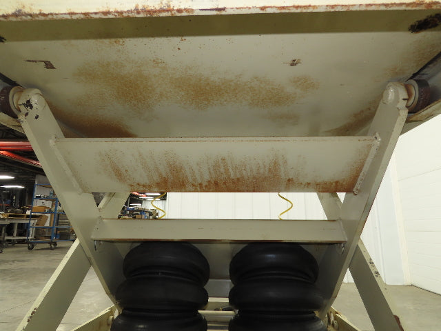 Airfloat Pneumatic Lift Tilt Table Tote Tipper 4000lbs 29° Degree 55x42" Top