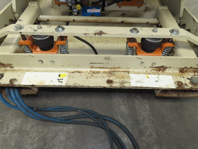 Airfloat Pneumatic Lift Tilt Table Tote Tipper 4000lbs 29° Degree 55x42" Top