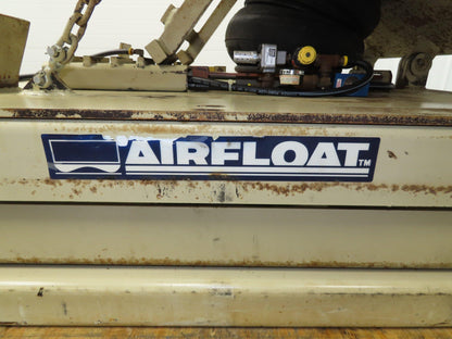 Airfloat Pneumatic Lift Tilt Table Tote Tipper 4000lbs 29° Degree 55x42" Top