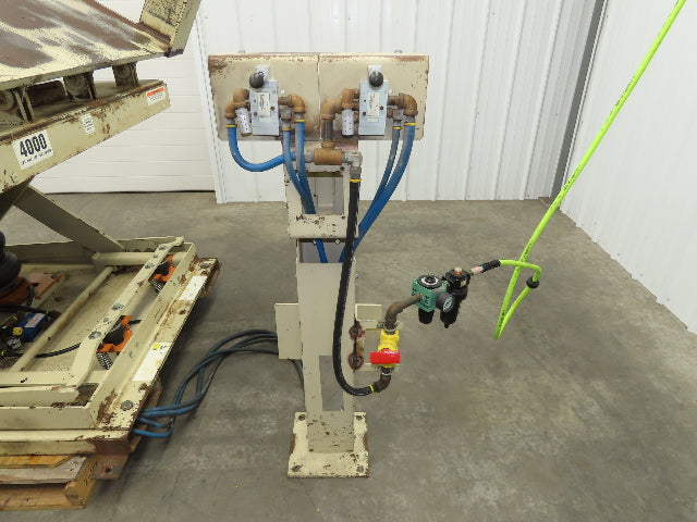 Airfloat Pneumatic Lift Tilt Table Tote Tipper 4000lbs 29° Degree 55x42" Top