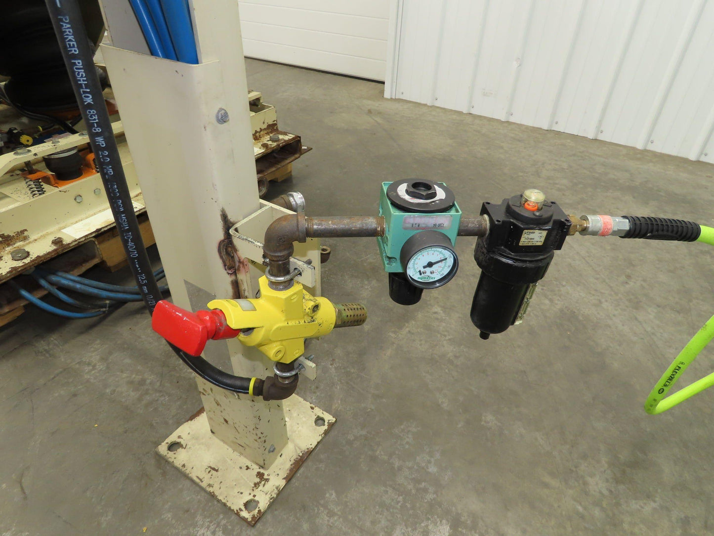 Airfloat Pneumatic Lift Tilt Table Tote Tipper 4000lbs 29° Degree 55x42" Top