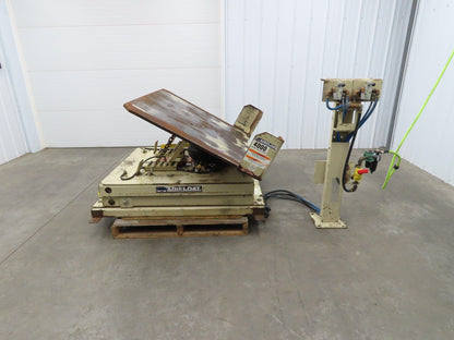 Airfloat Pneumatic Lift Tilt Table Tote Tipper 4000lbs 29° Degree 55x42" Top