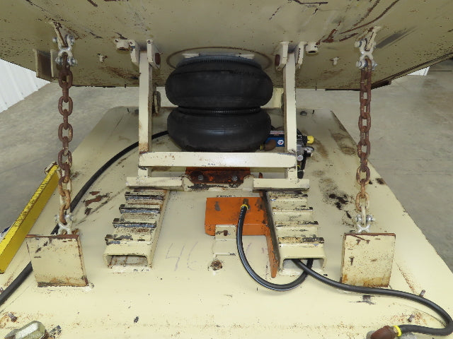 Airfloat Pneumatic Lift Tilt Table Tote Tipper 4000lbs 29° Degree 55x42" Top