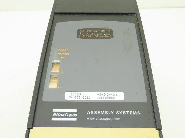 Atlas Copco 4240 0440 81 TC 52S Power Macs Tightening Systems Controller