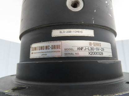 Sumitomo MC-Drive ANFJ-L30-SV-29 Inline Servo Gearbox 29:1 Planetary Reducer