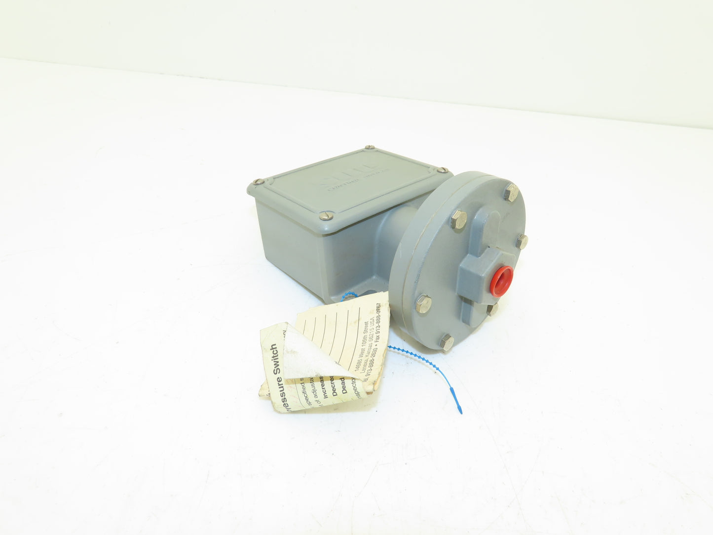 SOR Control Devices 12NN-K2-N4-B1A-PP Pressure Switch 0.4-2.0 psi