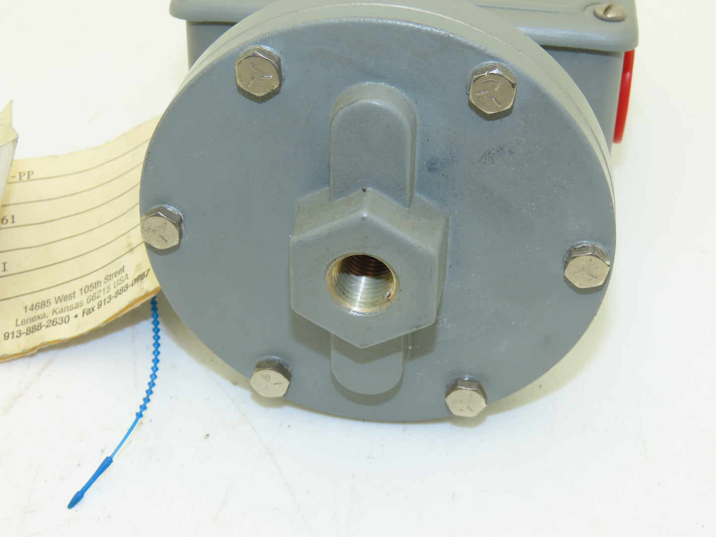 SOR Control Devices 12NN-K2-N4-B1A-PP Pressure Switch 0.4-2.0 psi