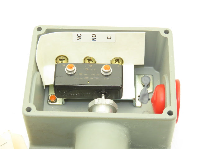 SOR Control Devices 12NN-K2-N4-B1A-PP Pressure Switch 0.4-2.0 psi