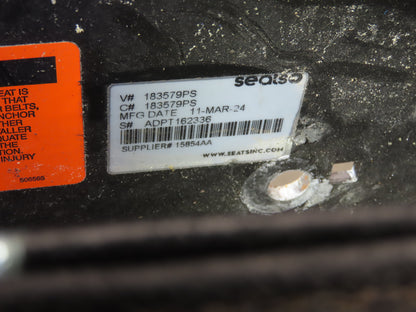 Paccar Gramag 21168AA Semi Truck Air Ride Drivers Seat Cloth