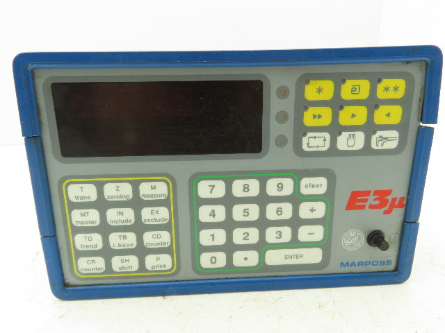 Marposs E3µ / E3u Gauge Measuring System Micro Probe Amplifier