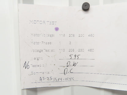 Dynamatic AS-251504-0145 Ajusto Spede Drive Motor 15HP 575V 1765RPM NP-1TR