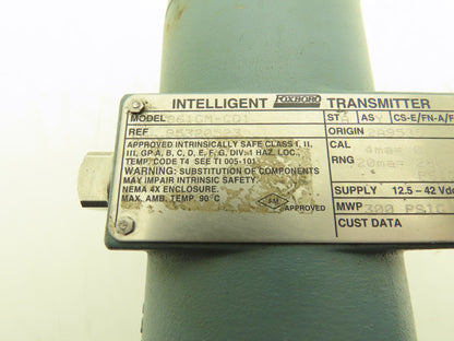 Foxboro 861GM-CD1 Intelligent Pressure Transmitter 0-200psig 12.5-42vdc