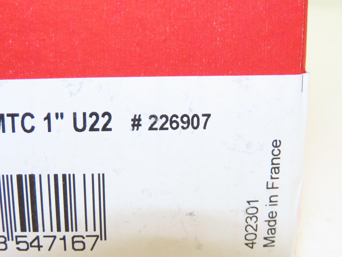 Hilti 226907 Conduit Clip X-EMTC 1" U22 Pre Mounted Nail