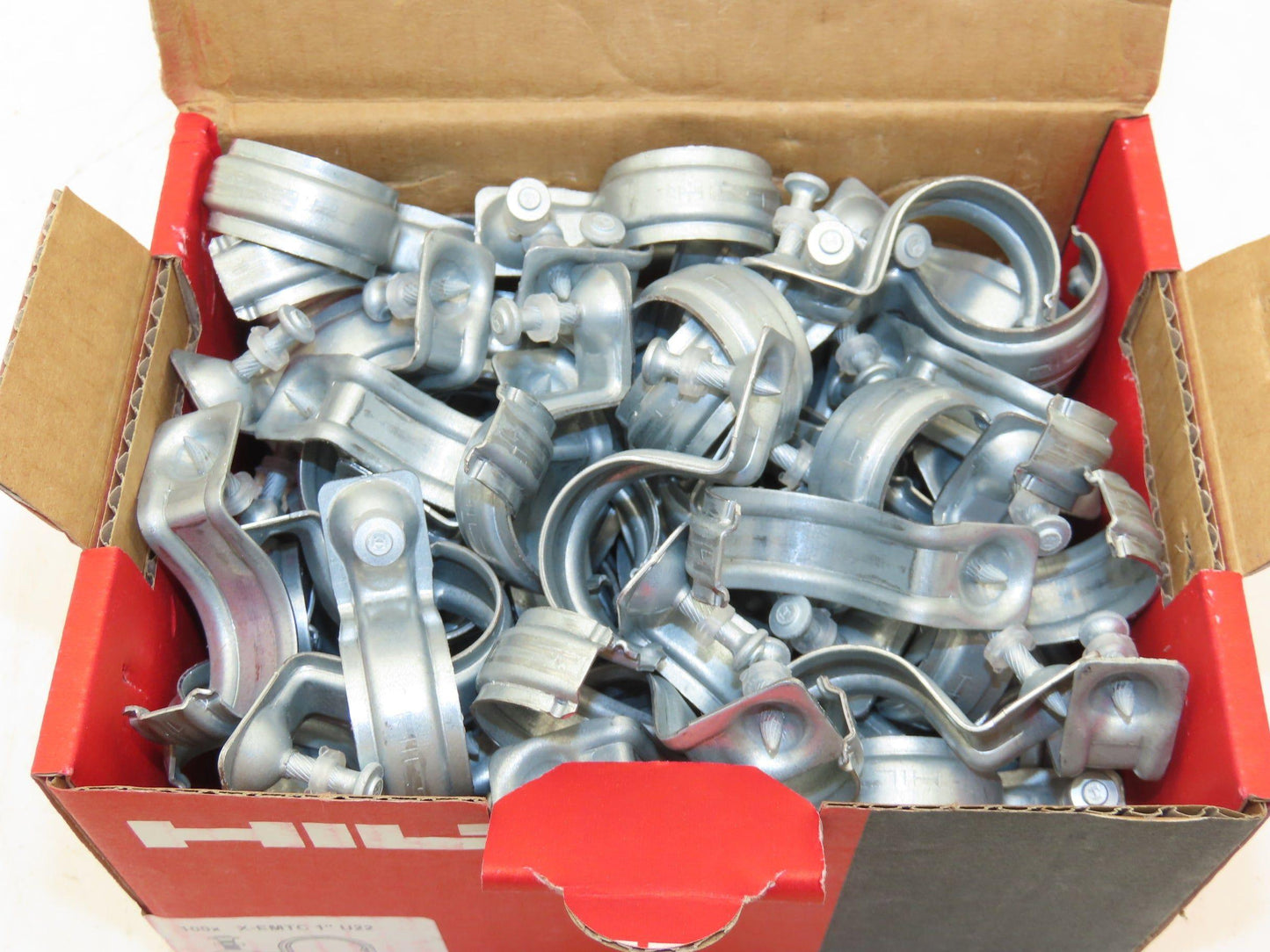 Hilti 226907 Conduit Clip X-EMTC 1" U22 Pre Mounted Nail