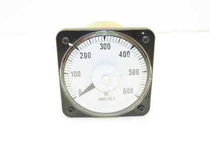 EIL Instruments YE/DB 40 Blank Face DC Panel Ammeter 0-600A DC
