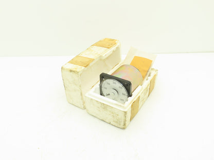 EIL Instruments YE/DB 40 Blank Face DC Panel Ammeter 0-600A DC