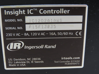Ingersoll Rand IC12D2A1AWS Insight IC-D Controller Closed Loop Tightening