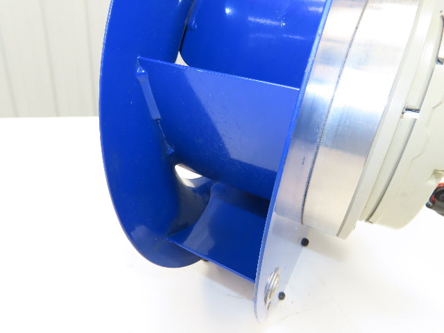 Ziehl-Abegg 131347 Axial Centrifugal Fan 16" Backwards Incline Blue
